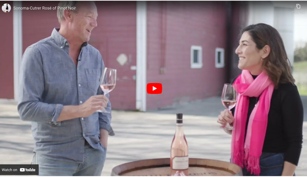 Rosé of Pinot Noir video with Mick and Z